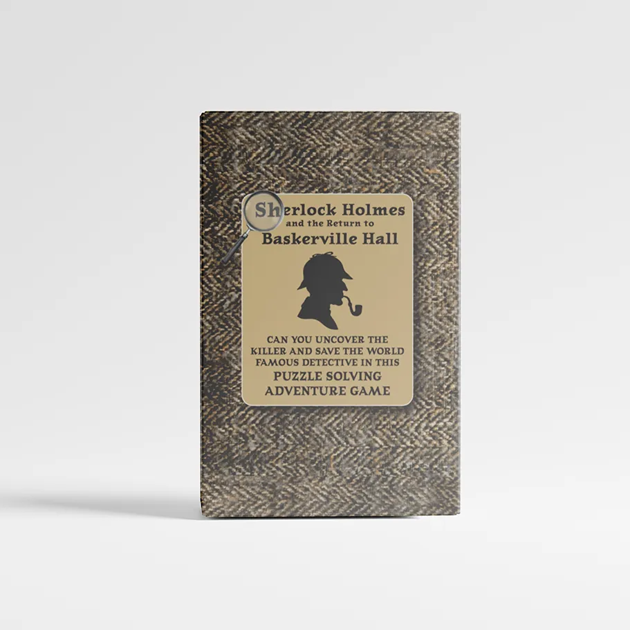 Sherlock Holmes & the Return to Baskerville Hall puzzle mystery box cover